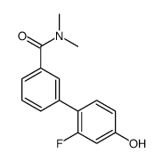 3-(2-fluoro-4-hydroxyphenyl)-N,N-dimethylbenzamide Structure