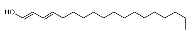 octadeca-1,3-dien-1-ol Structure