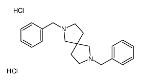 2,7-Dibenzyl-2,7-diazaspiro[4.4]nonane dihydrochloride Structure