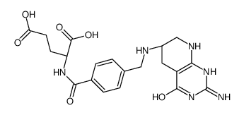 5-deaza-5,6,7,8-tetrahydroisofolic acid结构式