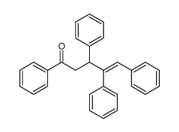 (Z)-1,3,4,5-tetraphenylpent-4-en-1-one Structure