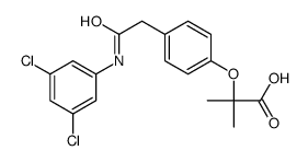 4-(2-(4-(((3,5-dichloroanilino)carbonyl)methyl)phenoxy)-2-methylpropionic acid) picture