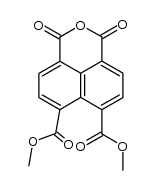 4,5-Dimethoxycarbonyl-1,8-naphthalenedicarboxylic anhydride Structure