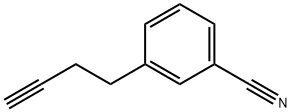 3-(But-3-yn-1-yl)benzonitrile Structure