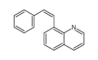 trans-8-styrylquinoline结构式
