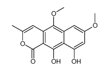 9,10-dihydroxy-5,7-dimethoxy-3-methylbenzo[g]isochromen-1-one Structure