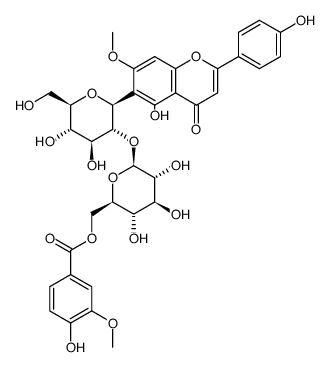 6'''-vanilloylspinosin结构式