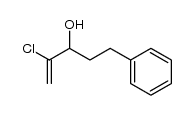 2-chloro-5-phenyl-1-penten-3-ol结构式
