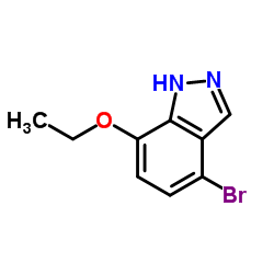4-Bromo-7-ethoxy-1H-indazole Structure