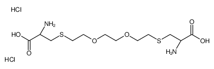 1,8-Bis(cystineyl)-3,6-dioxa-octane Dihydrochloride Structure
