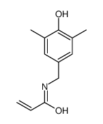 N-(4-Hydroxy-3,5-dimethylbenzyl)acrylamide structure