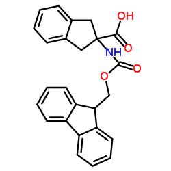 n-fmoc-2-aminoindan-2-carboxylic acid structure