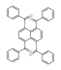 1,4,5,8-Tetrabenzoyl-naphthalene Structure