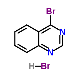 4-Bromoquinazoline hydrobromide (1:1)结构式