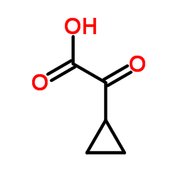 Cyclopropyl(oxo)acetic acid structure