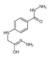 4-[(2-hydrazinyl-2-oxoethyl)amino]benzohydrazide Structure