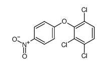 1,2,4-trichloro-3-[5-nitro-2-[4-nitro-2-(2,3,6-trichlorophenyl)phenoxy]phenyl]benzene结构式