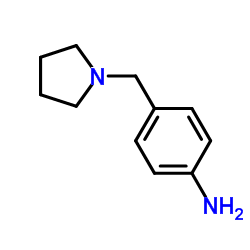 1-对氨基苄基吡咯烷结构式