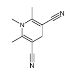 1,2,6-trimethyl-4H-pyridine-3,5-dicarbonitrile Structure