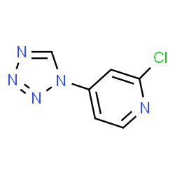 2-Chloro-4-(1H-tetrazol-1-yl)pyridine picture