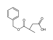 (3R)-4-(Benzyloxy)-3-methyl-4-oxobutanoic acid结构式