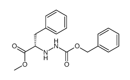 Methyl (2S)-N-(benzyloxycarbonylamino)phenylalaninate结构式