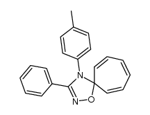 3-phenyl-4-(p-tolyl)-1-oxa-2,4-diazaspiro[4.6]undeca-2,6,8,10-tetraene Structure