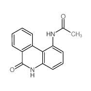 Acetamide,N-(5,6-dihydro-6-oxo-1-phenanthridinyl)- picture