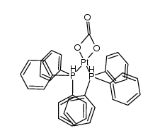 [Pt(CO3)(PPh3)2]结构式