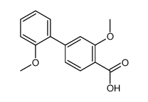 2-methoxy-4-(2-methoxyphenyl)benzoic acid结构式