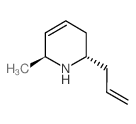 (2R,6R)-2-ALLYL-6-METHYL-1,2,3,6-TETRAHYDROPYRIDINE Structure