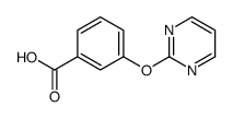 3-(PYRIMIDIN-2-YLOXY)BENZOIC ACID结构式