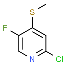 2-Chloro-5-fluoro-4-(methylthio)-pyridine picture