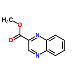 喹喔啉-2-甲酸甲酯结构式