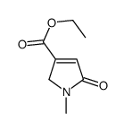 ethyl 1-methyl-5-oxo-2H-pyrrole-3-carboxylate结构式