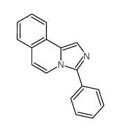 3-phenylimidazo[5,1-a]isoquinoline结构式