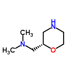 2-Morpholinemethanamine,N,N-dimethyl-,(2S)-(9CI) Structure