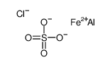 aluminum,iron(2+),chloride,sulfate结构式