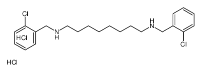 N,N'-bis[(2-chlorophenyl)methyl]octane-1,8-diamine,dihydrochloride Structure