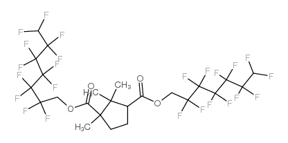bis(1h,1h,7h-perfluoroheptyl)dicamphorate structure