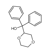 (1,4-dioxan-2-yl)diphenylmethanol Structure