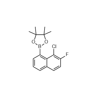 2-(8-Chloro-7-fluoronaphthalen-1-yl)-4,4,5,5-tetramethyl-1,3,2-dioxaborolane picture