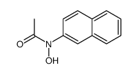 N-hydroxy-N-2-naphthalenylacetamide结构式