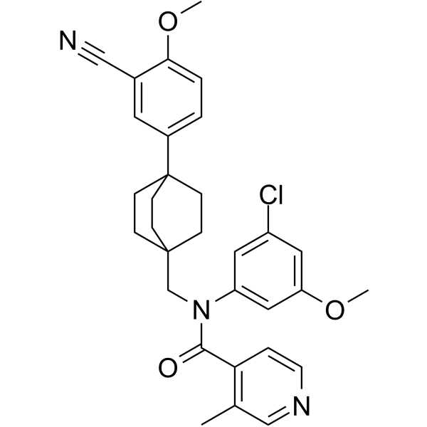 FXR/TGR5 agonist 1 structure