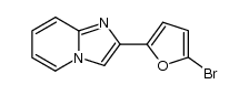 2-(5-bromo-furan-2-yl)-imidazo[1,2-a]pyridine结构式