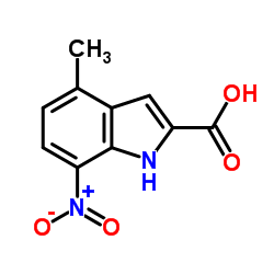 4-甲基-7-硝基-1H-吲哚-2-羧酸图片