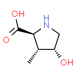 L-Proline, 4-hydroxy-3-methyl-, (3R,4R)- (9CI) Structure