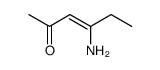 3-Hexen-2-one, 4-amino- (8CI,9CI) structure