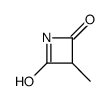 3-methylazetidine-2,4-dione结构式