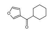 Cyclohexyl(3-furyl) ketone Structure